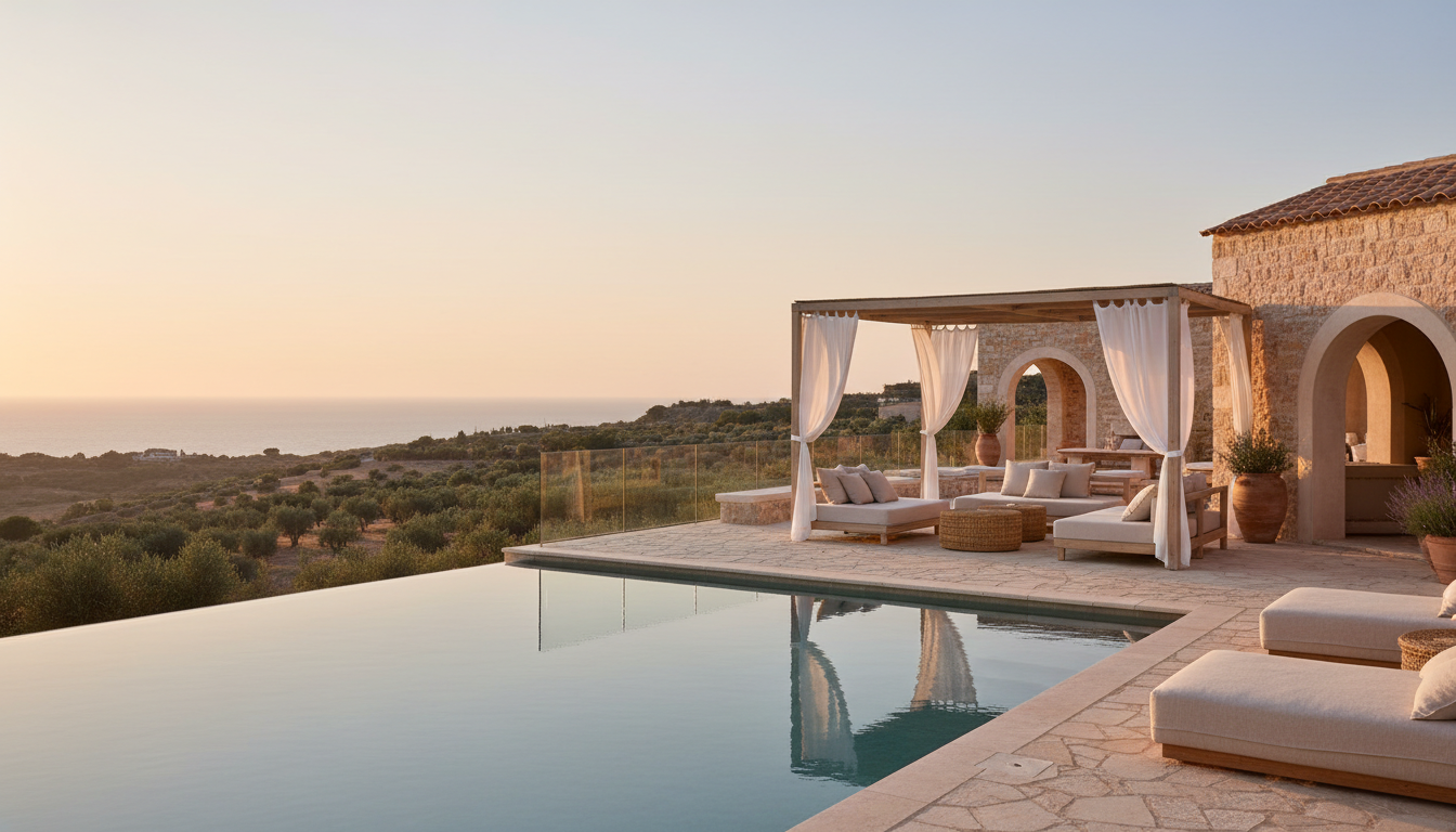 Villa Olea terası